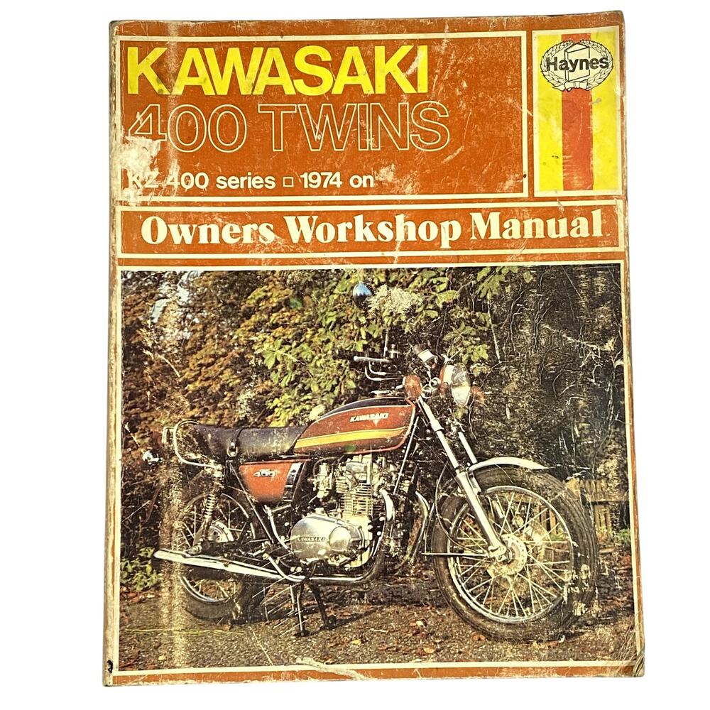 Haynes Kawasaki 400 Twins KZ400 Series 1974 On Owners Workshop Manual Book